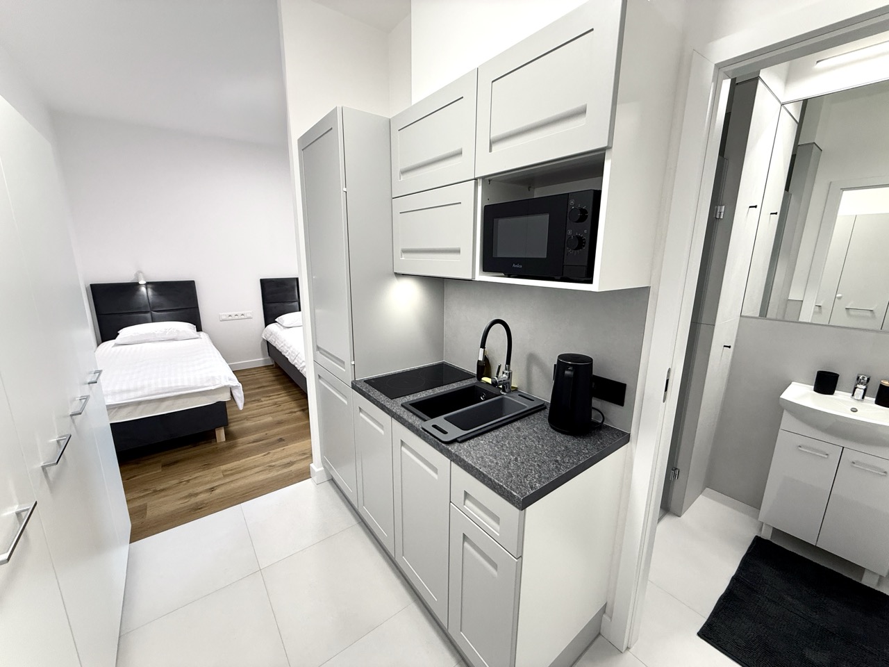Jednoosobowy apartament typu studio